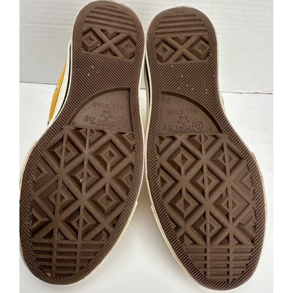 Converse Chuck Taylor All Star High Tops Womens US 8.5 Mens 6.5 Yellow Gold - Picture 5 of 13